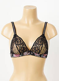 Sutien fără armatură bralete negru AUBADE femeie