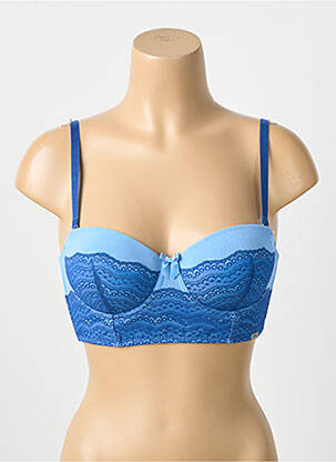 Sutien top sutien push-up top sutien push-up albastru CYBÈLE femeie