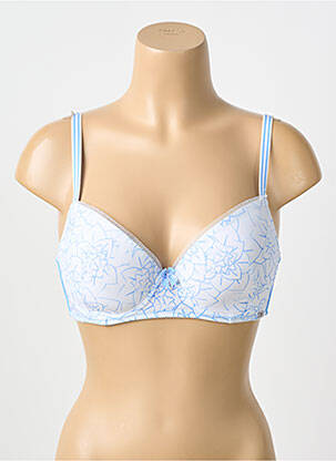 Sutien top sutien modelat top sutien modelat albastru CYBÈLE femeie