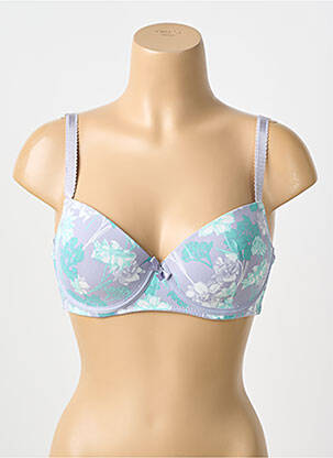 Sutien efect material satinat top sutien modelat violet NATURANA femeie