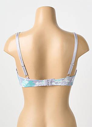 Sutien efect material satinat top sutien modelat violet NATURANA femeie