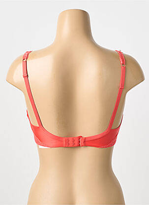 Sutien efect material satinat top sutien modelat roșu AUBADE femeie