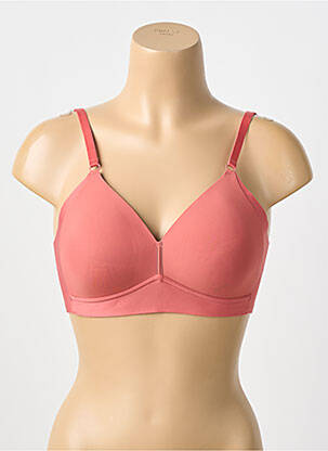 Sutien efect material satinat top sutien modelat roz NATURANA femeie