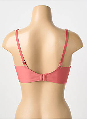 Sutien efect material satinat top sutien modelat roz NATURANA femeie