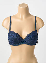 Sutien top sutien push-up top sutien push-up albastru AUBADE femeie
