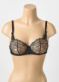 Sutien ușoară și transparentă top sutien modelat negru KARL LAGERFELD X AUBADE femeie