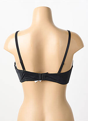 Sutien efect material satinat top sutien modelat negru NATURANA femeie