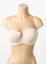 Sutien efect material satinat top sutien modelat piele NATURANA femeie