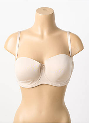 Sutien efect material satinat top sutien modelat piele NATURANA femeie