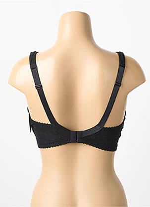 Sutien efect material satinat top sutien modelat negru AUBADE femeie