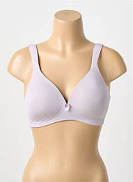 Sutien efect material satinat top sutien modelat violet NATURANA femeie