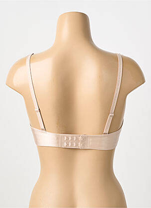 Sutien efect material satinat top sutien modelat bej PASSIONATA femeie