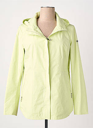 Impermeabil mâneci lungi cu glugă verde VIRGINIA BLU' femeie