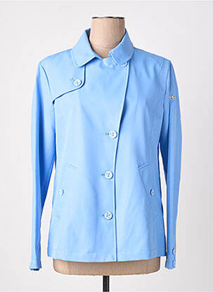 Jachete casual guler tip costum albastru VIRGINIA BLU' femeie
