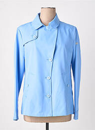 Jachete casual guler tip costum albastru VIRGINIA BLU' femeie