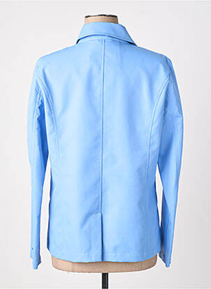 Jachete casual guler tip costum albastru VIRGINIA BLU' femeie