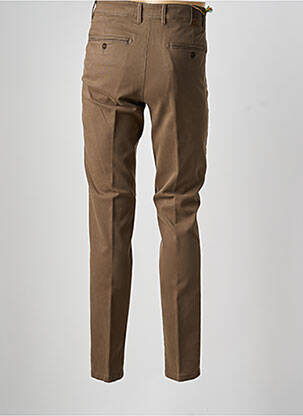 Pantalon chino țesătură poplin mărime normală maro SEA BARRIER bărbat