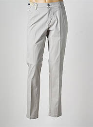 Pantalon chino țesătură poplin mărime normală gri SEA BARRIER bărbat