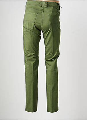 Pantalon slim țesătură poplin mărime normală verde SEA BARRIER bărbat