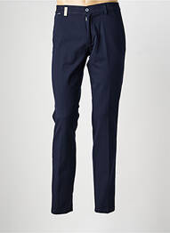 Pantalon chino țesătură poplin mărime normală albastru SEA BARRIER bărbat