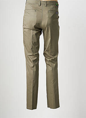 Pantalon chino țesătură poplin mărime normală verde SEA BARRIER bărbat