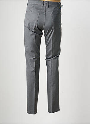 Pantalon slim țesătură poplin mărime normală gri SEA BARRIER bărbat