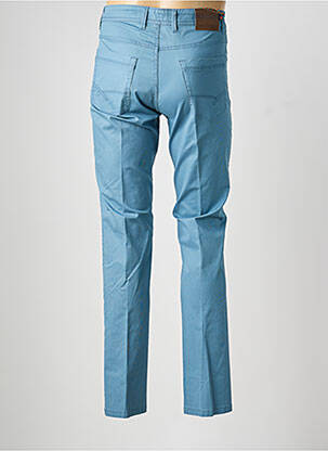 Pantalon slim țesătură poplin mărime normală albastru SEA BARRIER bărbat