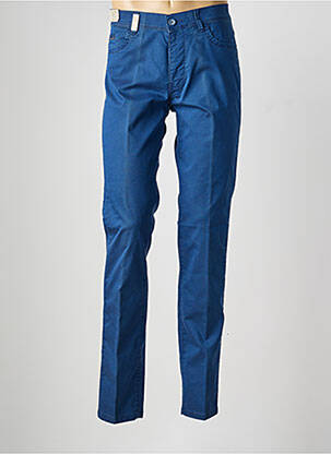 Pantalon slim țesătură poplin mărime normală albastru SEA BARRIER bărbat