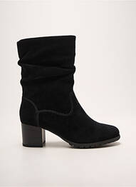 Botine/ghete toc pătrat toc de 4 la 6 cm negru DAMART femeie