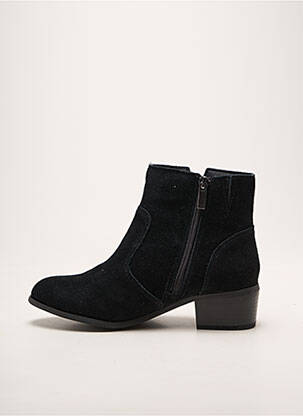 Botine/ghete toc mic toc de 4 la 6 cm negru DAMART femeie