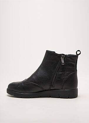 Botine/ghete material neted toc plat până la 3 cm negru DAMART femeie