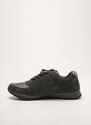 Adidași închidere cu fermoar și șireturi toc plat până la 3 cm verde DAMART femeie