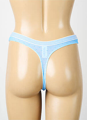 Tanga broderie albastru NATURANA femeie