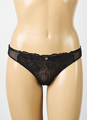 Tanga tanga negru MORGAN femeie