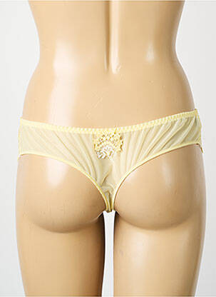 Tanga broderie galben SIMONE PERELE femeie