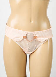 Tanga broderie roz CHANTAL THOMASS femeie