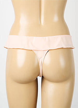 Tanga broderie roz CHANTAL THOMASS femeie