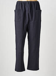 Pantalon drept talie elastică mărime normală negru RHUM RAISIN femeie