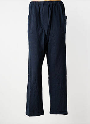 Pantalon drept elasticitate mărime normală albastru RHUM RAISIN femeie
