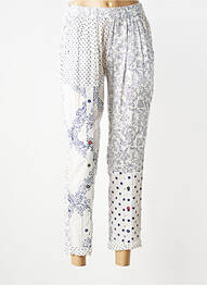 Pantalon 7/8 talie elastică mărime normală albastru RHUM RAISIN femeie
