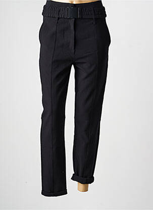 Pantalon drept elasticitate mărime normală negru YAYA femeie