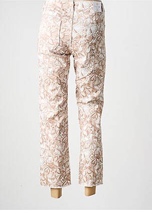 Pantalon 7/8 elasticitate mărime normală bej PARA MI femeie