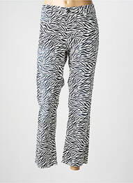 Pantalon drept elasticitate mărime normală negru PARA MI femeie