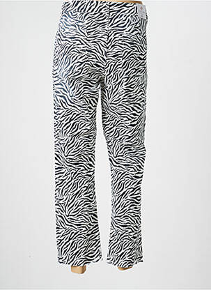 Pantalon drept elasticitate mărime normală negru PARA MI femeie