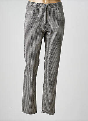 Pantalon drept elasticitate mărime normală negru EAST DRIVE femeie