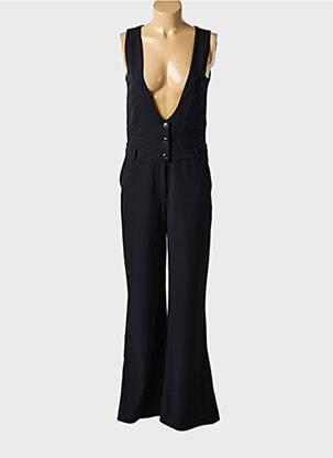 Salopetă-pantalon fără mâneci fără mâneci negru K-DESIGN femeie