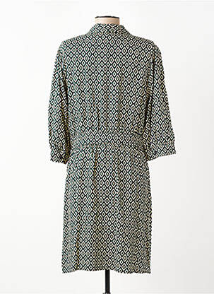 Rochie midi mâneci 3/4 mâneci 3/4 verde FREEMAN T.PORTER femeie