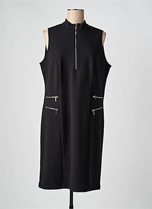 Rochie midi fără mâneci fără mâneci negru MERI & ESCA femeie