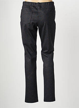 Pantalon slim talie elastică mărime normală negru GUY DUBOUIS femeie