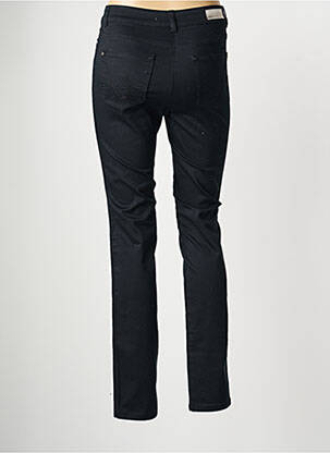 Pantalon slim țesătură poplin mărime normală negru OLSEN femeie